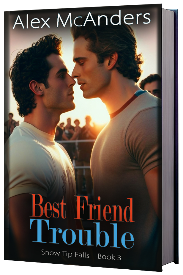 Best Friend Trouble: Nerd/Jock MM Sports Romance (Paperback Edition) (Snow Tip Falls 3)
