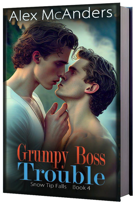 Grumpy Boss Trouble: A Grumpy/Sunshine MM Sports Romance (Paperback Edition) (Snow Tip Falls 4)