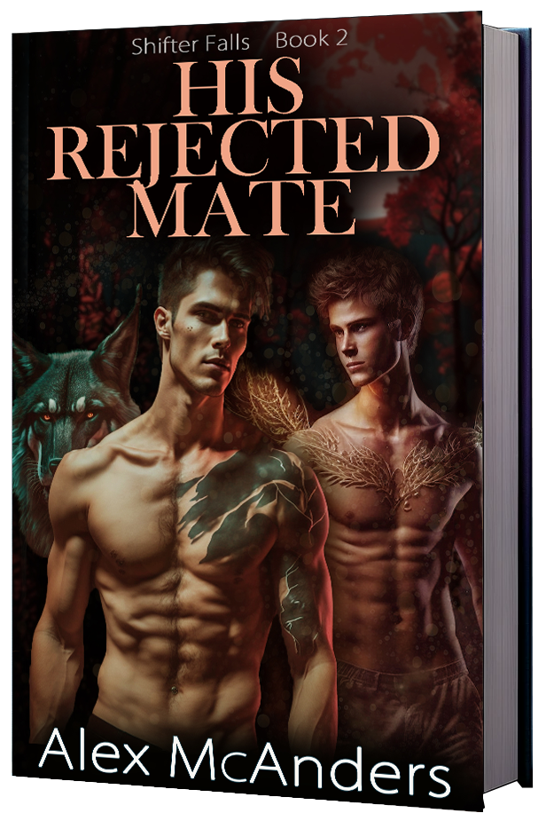 His Rejected Mate: MM Wolf Shifter Romance (Paperback Edition) (Shifter Falls 2)